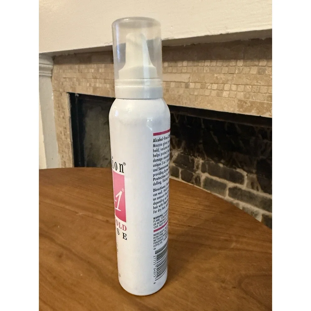 Condition 3-In-1 Extra Hold Mousse w/ Sunscreen 6 oz. NEW